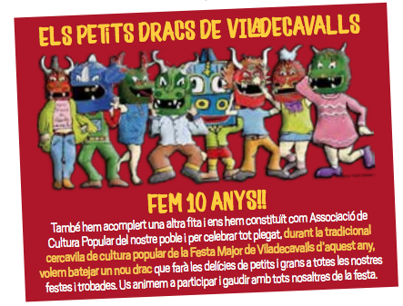 Els petits dracs de Viladecavalls fan 10 anys!